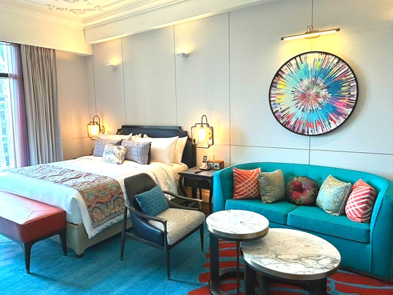 Grand Lisboa Palace Macau Review: Garden View Room, Pools and Breakfast